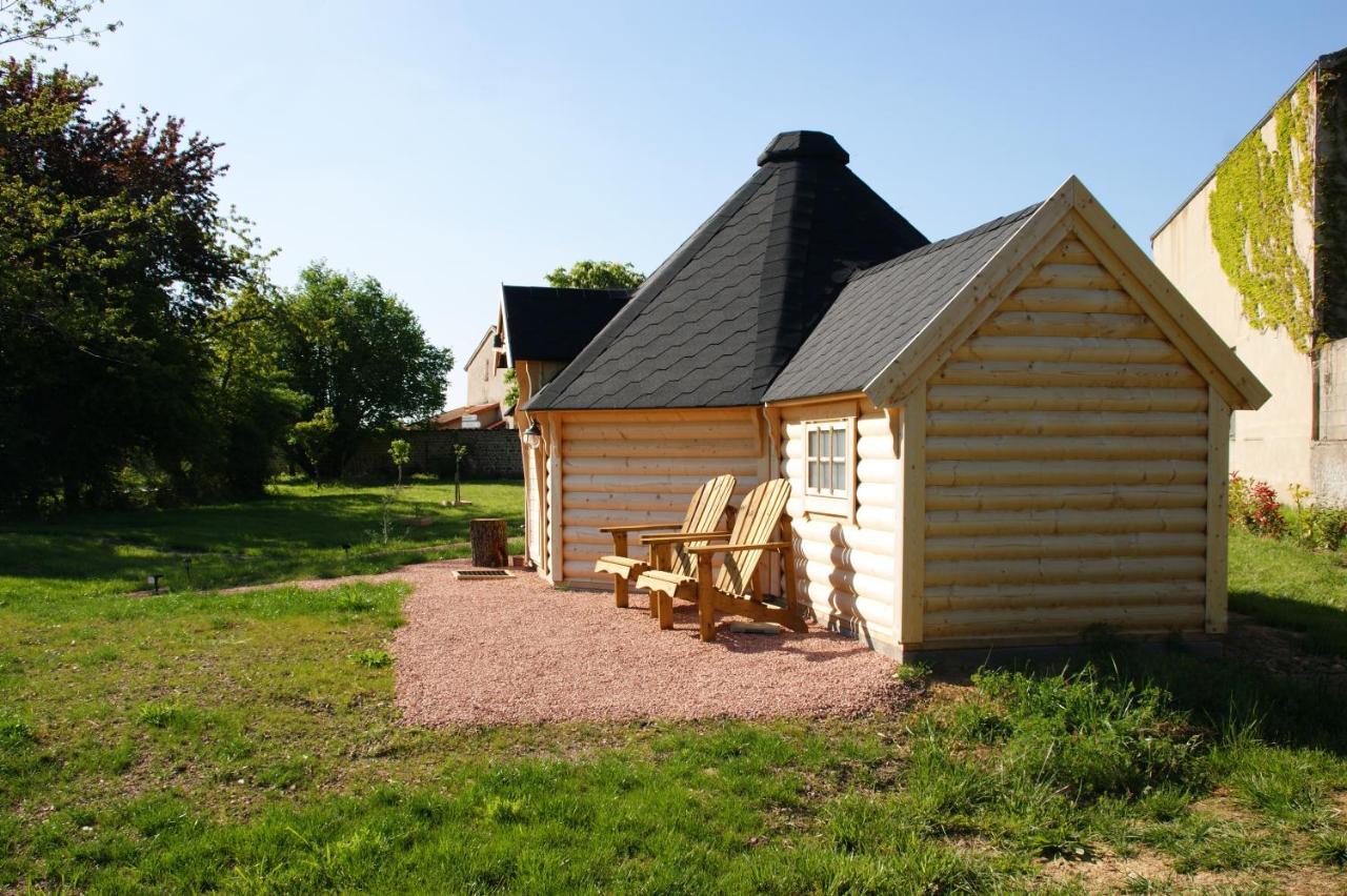Les Cabanes Du Grand Nord Pradines  エクステリア 写真
