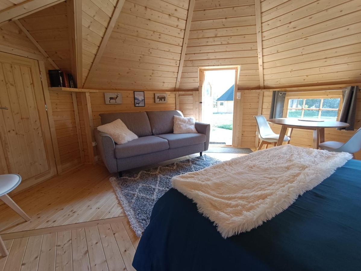 Les Cabanes Du Grand Nord Pradines  エクステリア 写真